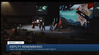 Family, friends pay respects to Douglas County deputy who died of COVID-19