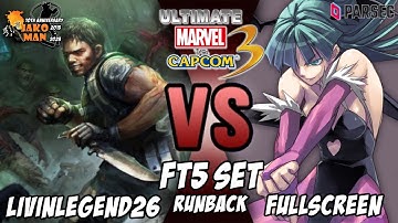 UMVC3 Parsec FT5 Set Runback - livinlegend26 VS FullScreen