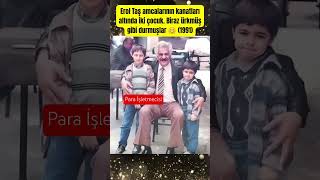 Erol Taş Amcalarının Kanatları Altında Iki Çocuk Biraz Ürkmüş Gibiler 1991 Yılı