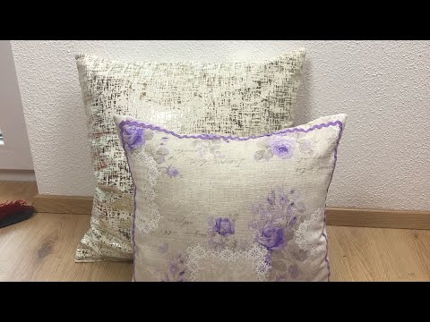 Video: Kako šivati jastučnicu