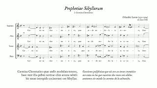Orlando di Lasso: Prophetiae Sibyllarum - I Carmina chromatico (The Hilliard Ensemble) Resimi