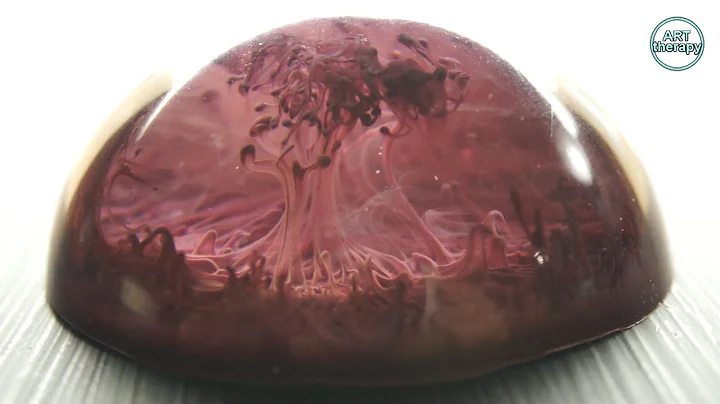 Alcohol Ink. |  PETRI Dish Art. | (petri art) | 3D RESIN Art | Epoxy