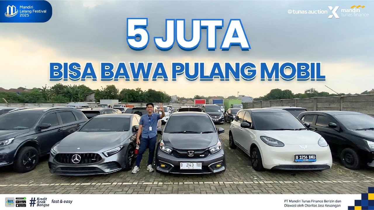 CUMA 5 JUTA BISA DAPETIN MOBIL ?! | Mandiri Lelang Festival 2025