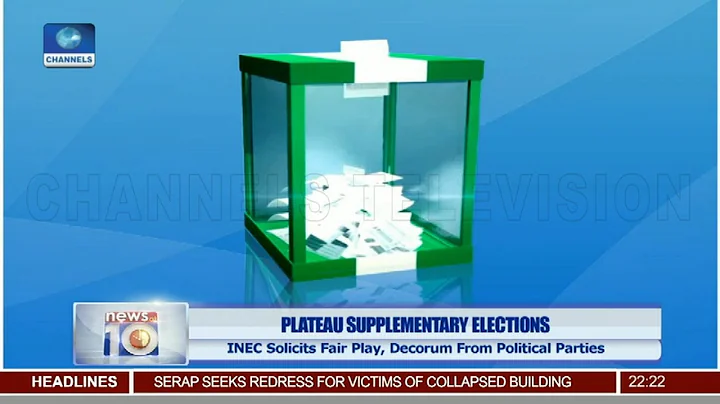 INEC Solicits Fair Play, Decorum From Political Parties 17/03/19 Pt.2 |News@10|