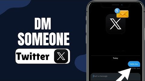 How To DM Someone On Twitter | iOS & Android