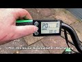 Hitway E Bike BK6 Controller Einstellungen bei Auslieferung