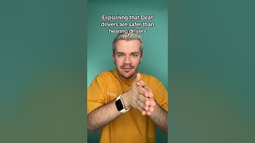 Are Deaf drivers safer than hearing? #ASL #CODA #AmericanSignLanguage #SignLanguage