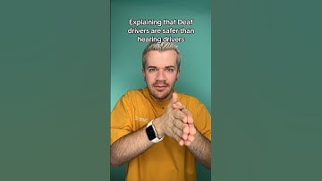 Are Deaf drivers safer than hearing? #ASL #CODA #AmericanSignLanguage #SignLanguage