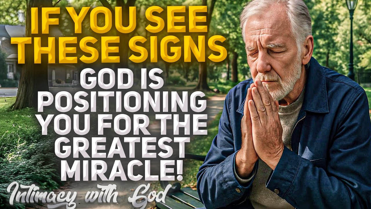 Signs That CONFIRM God is Positioning You for the Greatest Miracle of ...