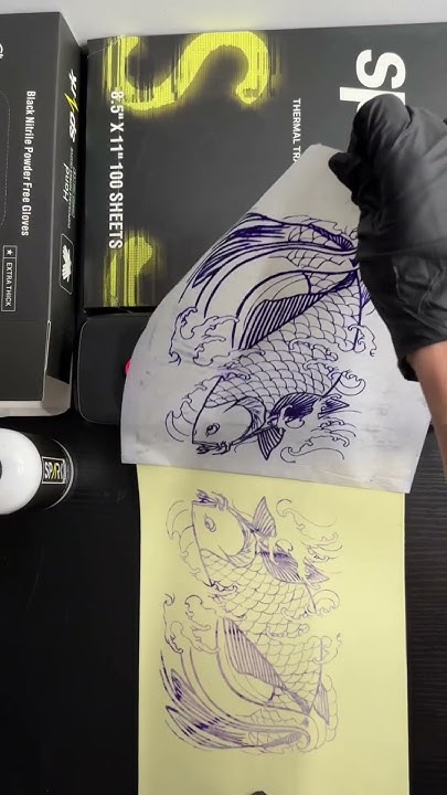 how-to-transfer-tattoo-stencil-from-spark-tattoo-stencil-thermal