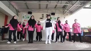 Nona Manis Dari lembata || senam kreasi||  ibu bhayangkari sekupang BATAM