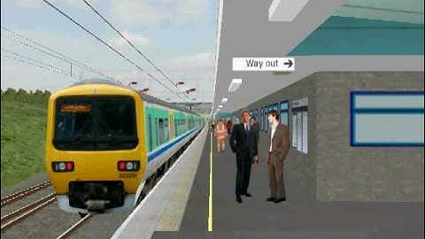 Class 323 in openBVE