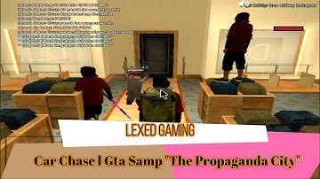 Car Chase Humabol pati EMS l Gta Samp "The Propaganda City"