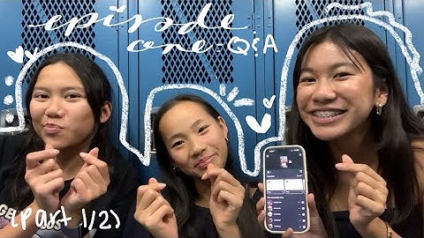 PILOT EPISODE: Q&A (1/2) w/ Paula, Zoey, and Kaley!