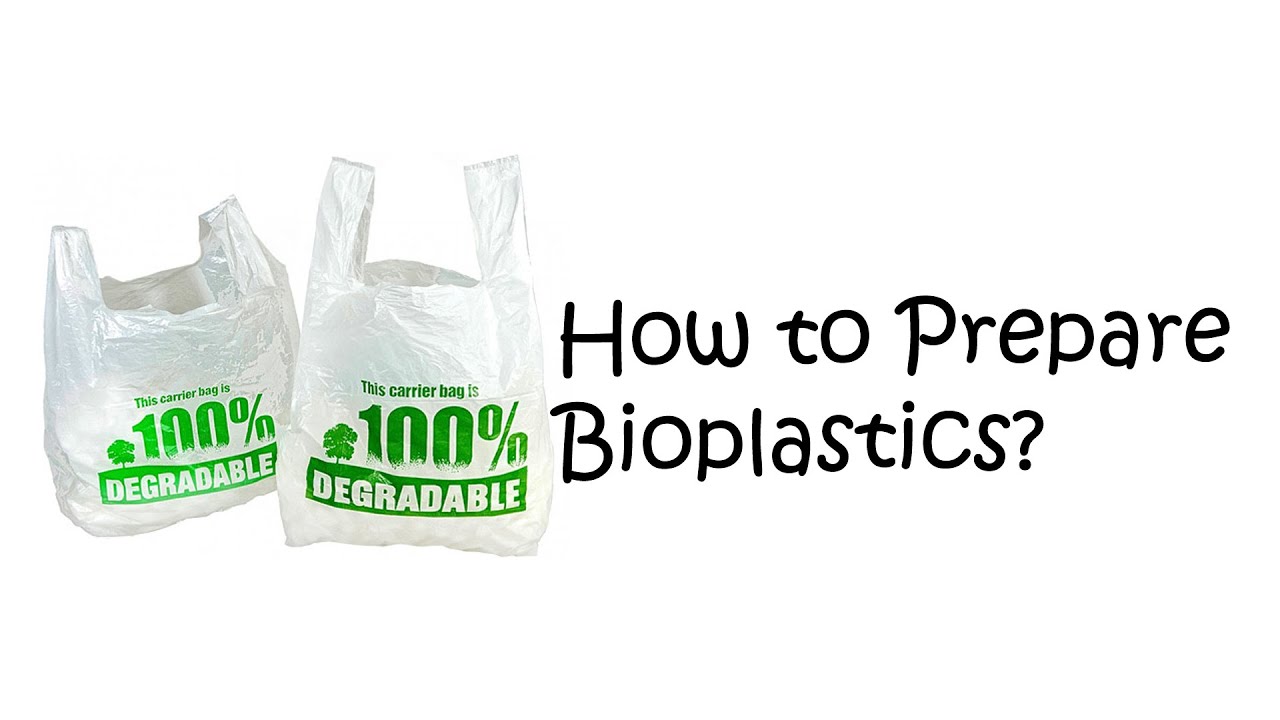 Bio plastic carry bags raw material Preparation | Dr.SACOE 