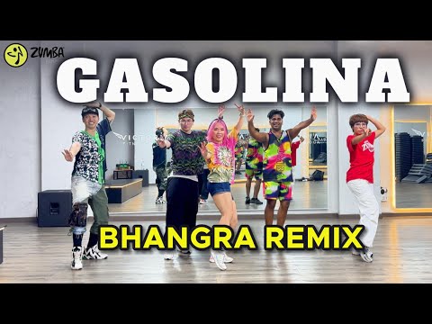 GASOLINA (Daddy Yankee) Bhangra Remix ft. Tesher | Zumba | Dance Workout #dancefitness #zumbafitness