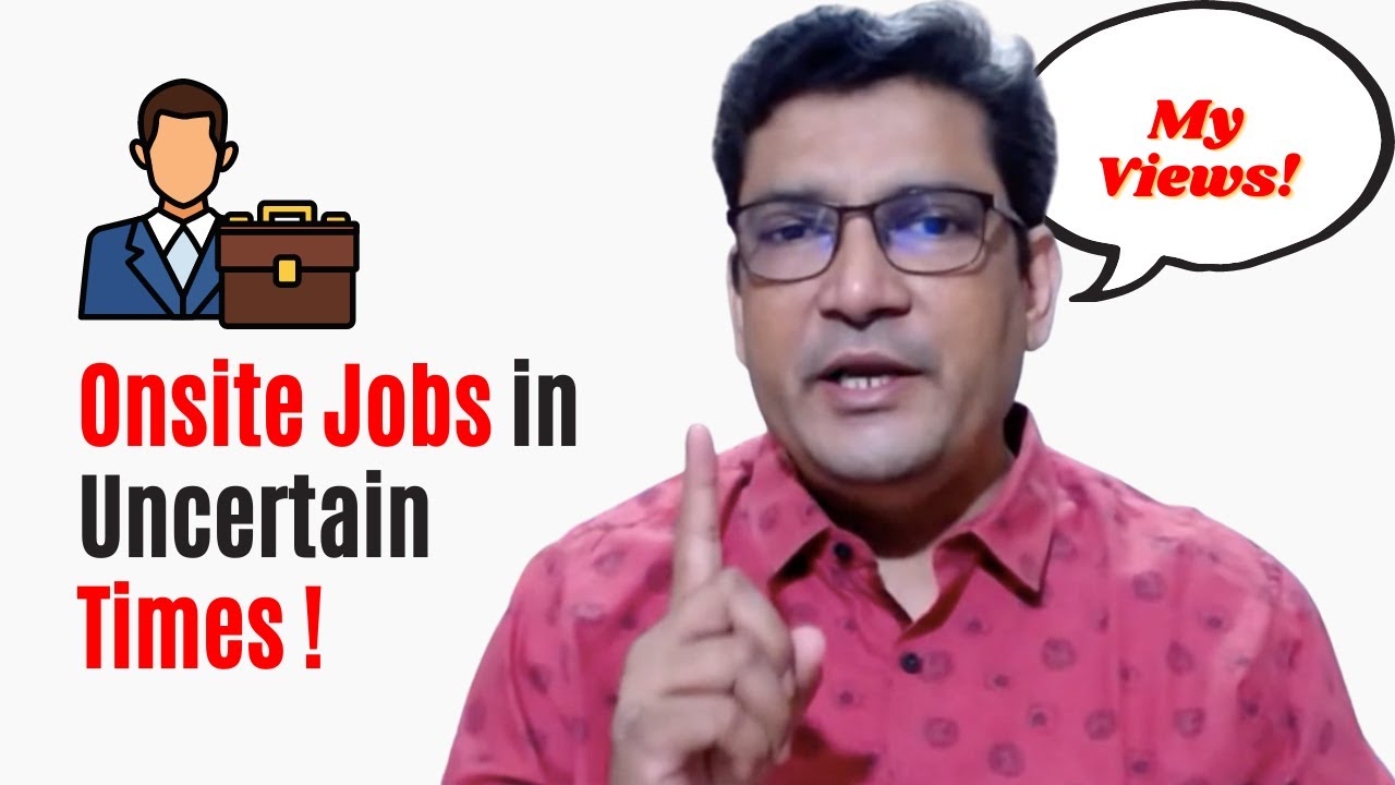 What is my opinion on Onsite Opportunities during Uncertainty?