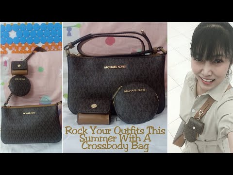 Raise Your Hand If You Are A Bag Addict! | Unboxing #MKJetSetTravelCrossbodyBag