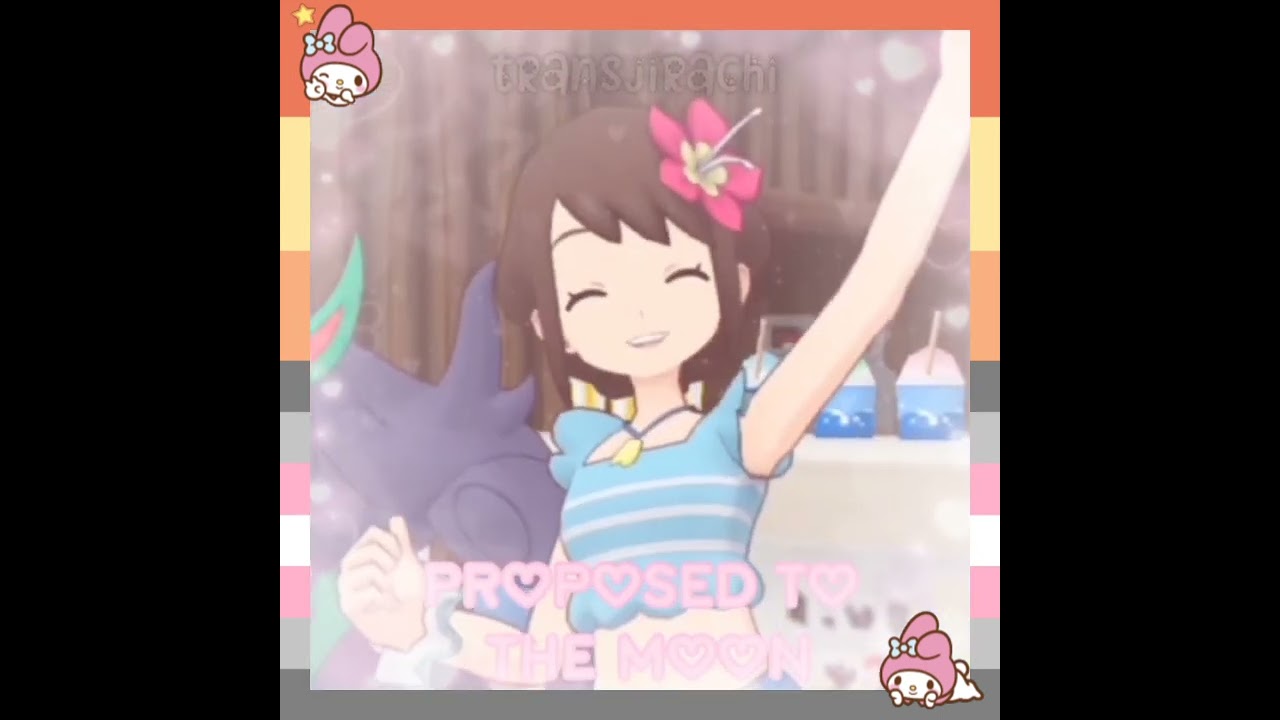 the sun proposed to the moon X3 // 