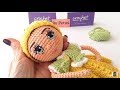 Como bordar ojos, nariz y boca muñeca Carolina amigurumis Petus OCTAVA PARTE