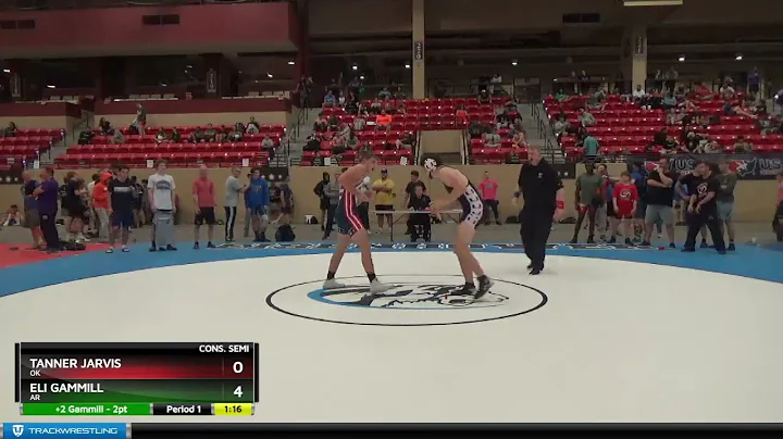 160 Lbs Cons. Semi - Tanner Jarvis, OK Vs Eli Gamm...
