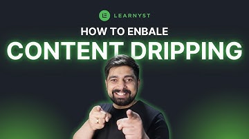 How to Enable Content Dripping in Learnyst & Keep Students Engaged with Hitesh Choudhary