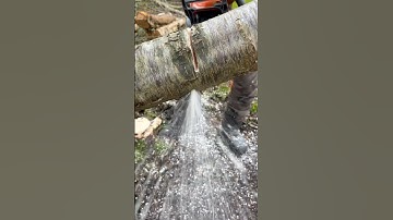 Cracking close up POV of a step cut/tension compression cut to avoid getting trapped #training