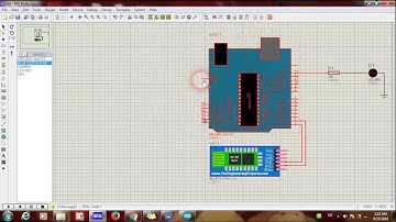 Proteus Simulation for Bluetooth Module