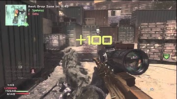 MW3: No Scope C4 shot double kill