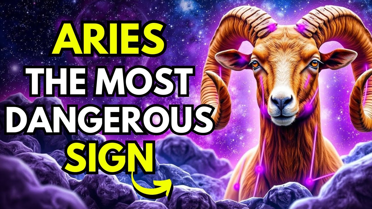 12 REASONS WHY ARIES IS THE MOST DANGEROUS SIGN ♈🐏 DON'T PLAY WITH THEM...🔥