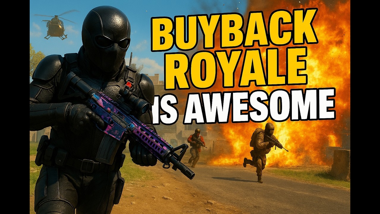 WARZONE BUYBACK ROYALE IS FUN AS HELL
