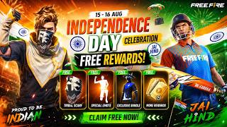 Scarf + Emote 🇮🇳 Free Fire Independence Day Free Rewards 😱 Ray Mysterio Free Rewards 🔥 FF New Event💯