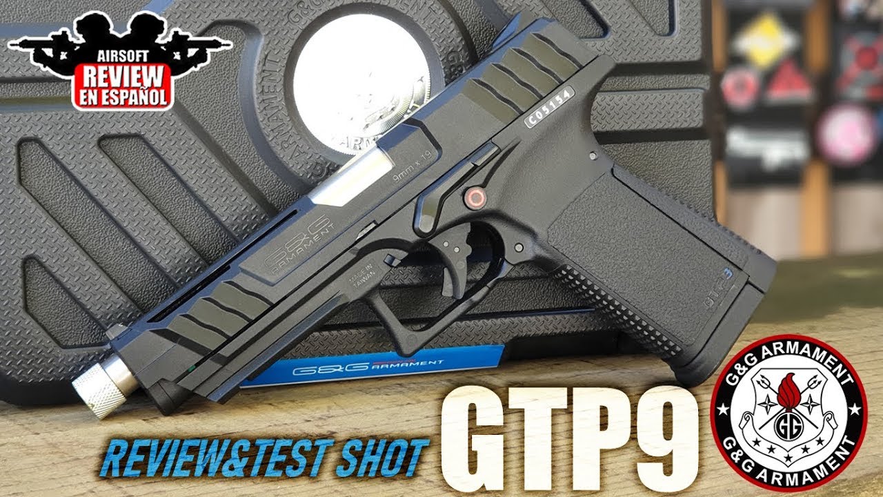 GTP9 GBB G&G Armament - Review&Test Shot