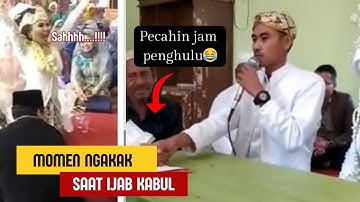 VIRAL!!! Akad Nikah Lucu: Ucapan Pengantin yang Bikin Ngakak (2023) #tophotlist