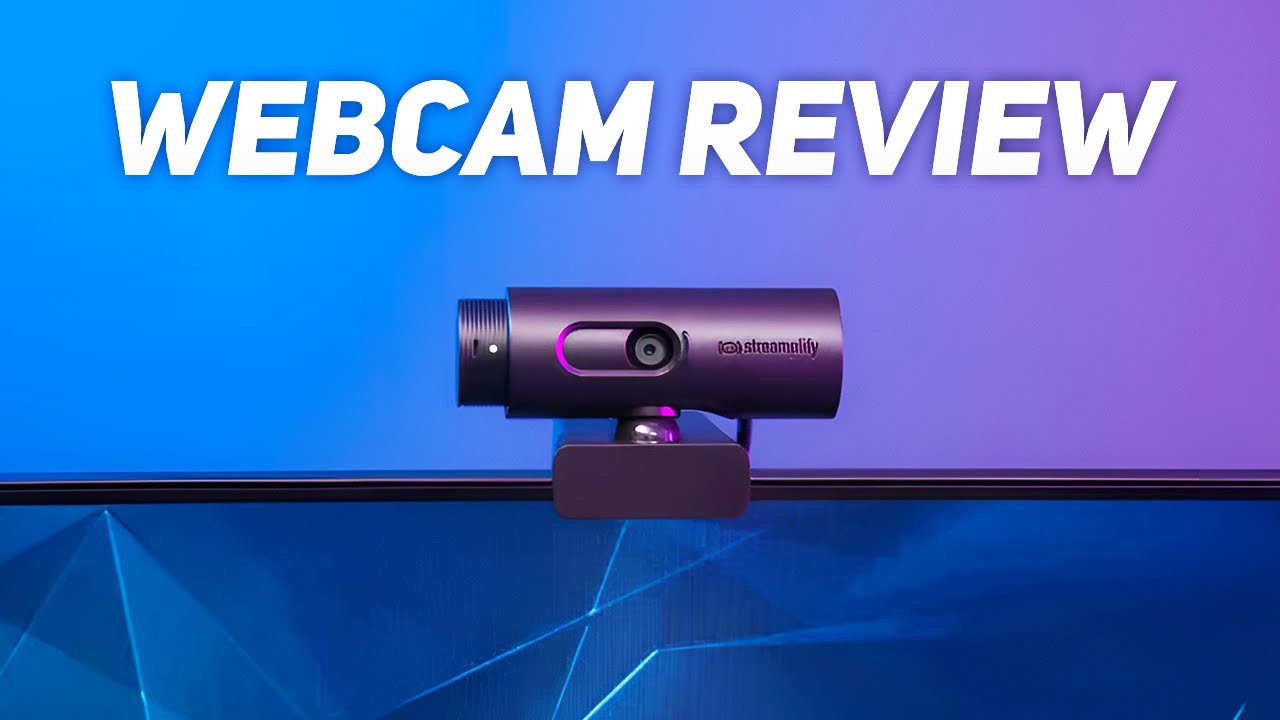 AFFORDABLE STREAMING WEBCAM? Streamplify CAM Review YouTube