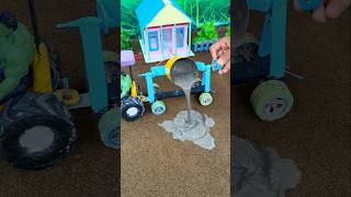 mini diesel engine construction project | tractor wala video | #shorts #youtubeshorts