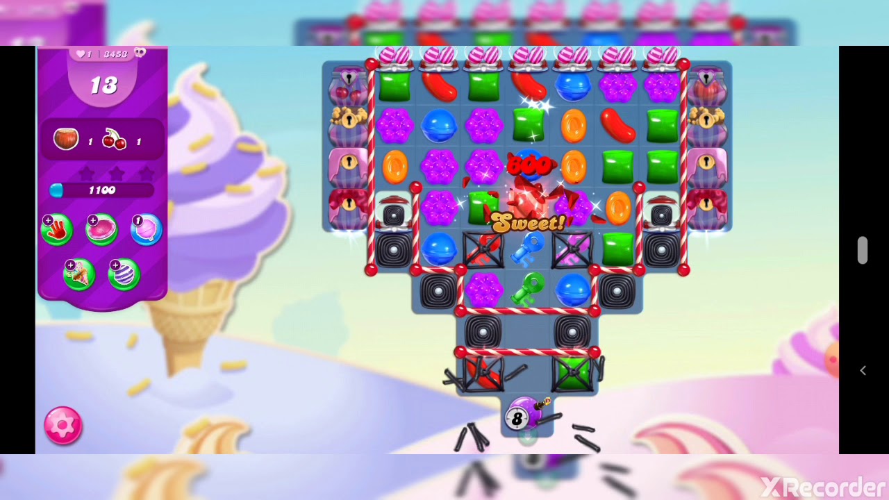 Candy Crush Saga Level 3453 Passed NO BOOSTERS YouTube