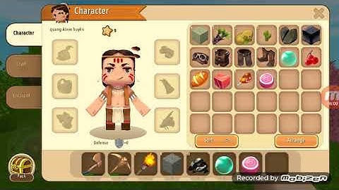 nood chơi mini world lần đầu và thuần phục được gấu trúc