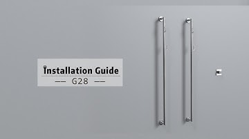 Towel Warmer Installation Instructions丨P&Bhusri heated radiator