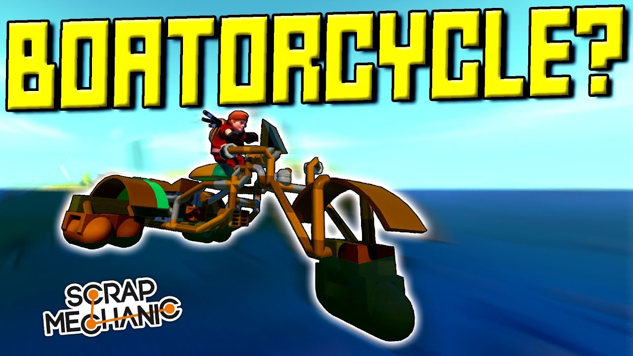 Awesome Flooded World Creations! (Name the Islands!) [FW 13] - Scrap Mechanic Gameplay