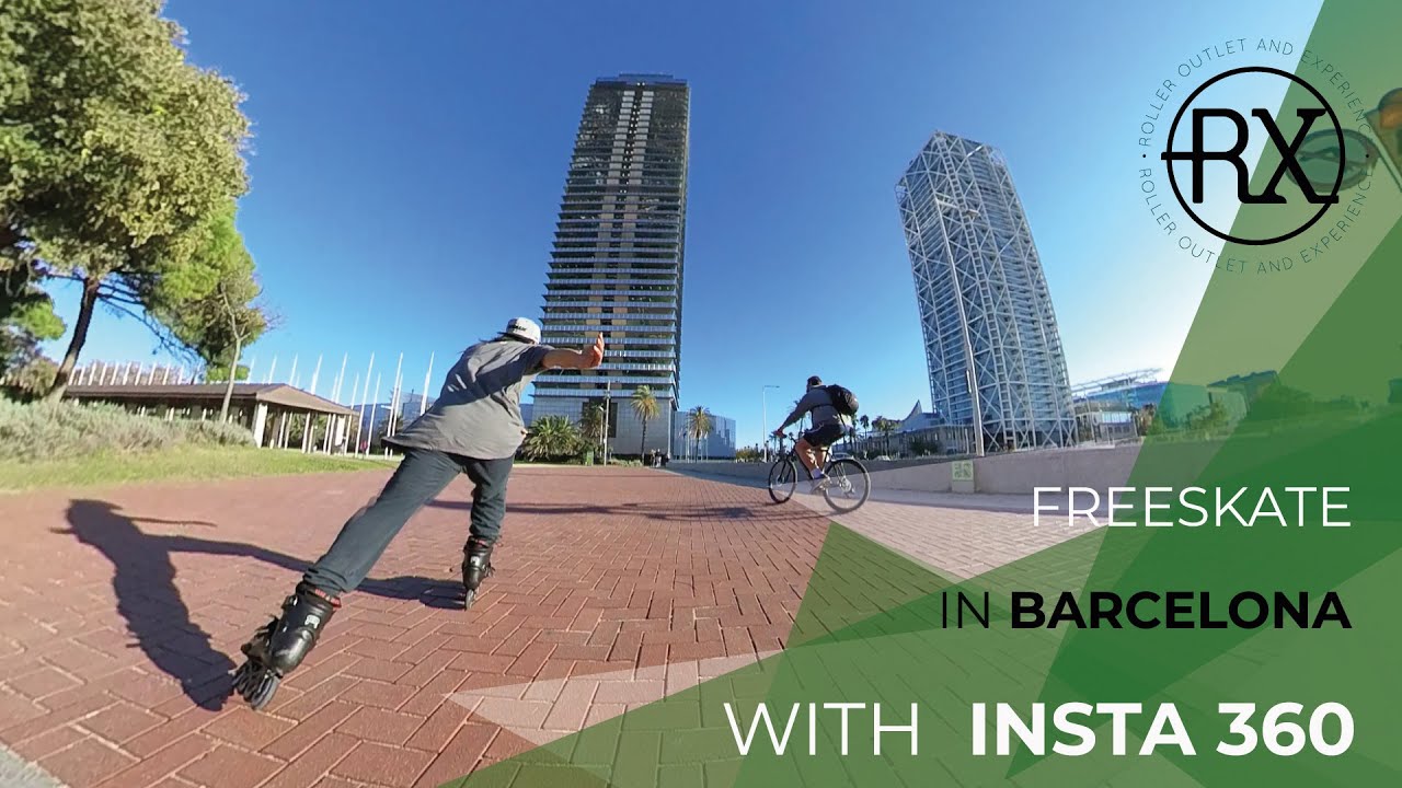 Freeskate in Barcelona with Dexter & Bernat | insta360