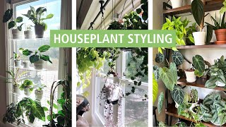 Houseplant Styling and Decorating with Me! Tips and Products to Keep Plants Organized