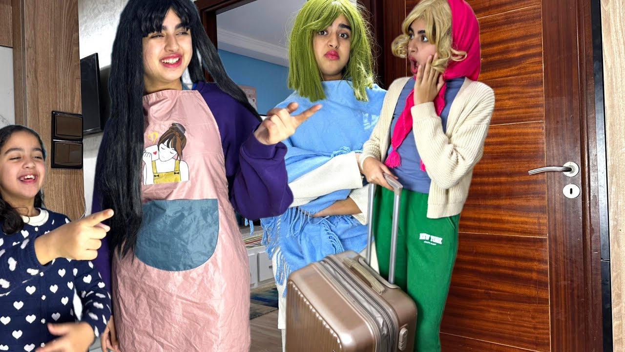 خالت ميرا جرات على آسية وزوهير ‼️😱 ( سلسلة ميرا والمشاكل لا تنتهي)