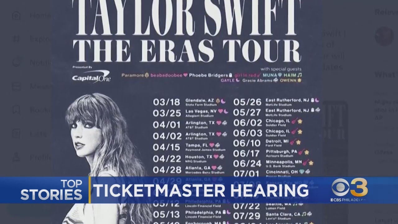Congress will grill ticket execs over Taylor Swift "Eras Tour" issues
