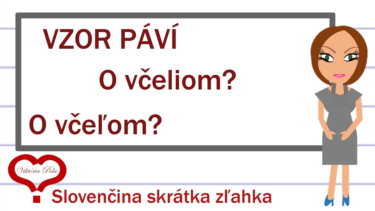 Pravopis prídavných mien / Prídavné mená / Vzor páví / Slovenský jazyk