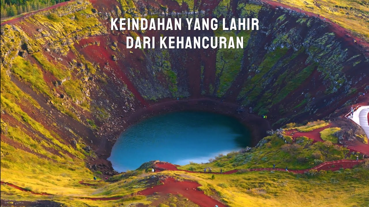 KEINDAHAN YANG LAHIR DARI LETUSAN DAHSYAT, DANAU KAWAH PALING INDAH DI SELURUH DUNIA.
