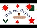 Daily Use Shapes In Adobe Illustrator | Tutorial | 2025 | Part 2