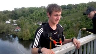 RopeJumping с моста в Житомире 03.05.2014
