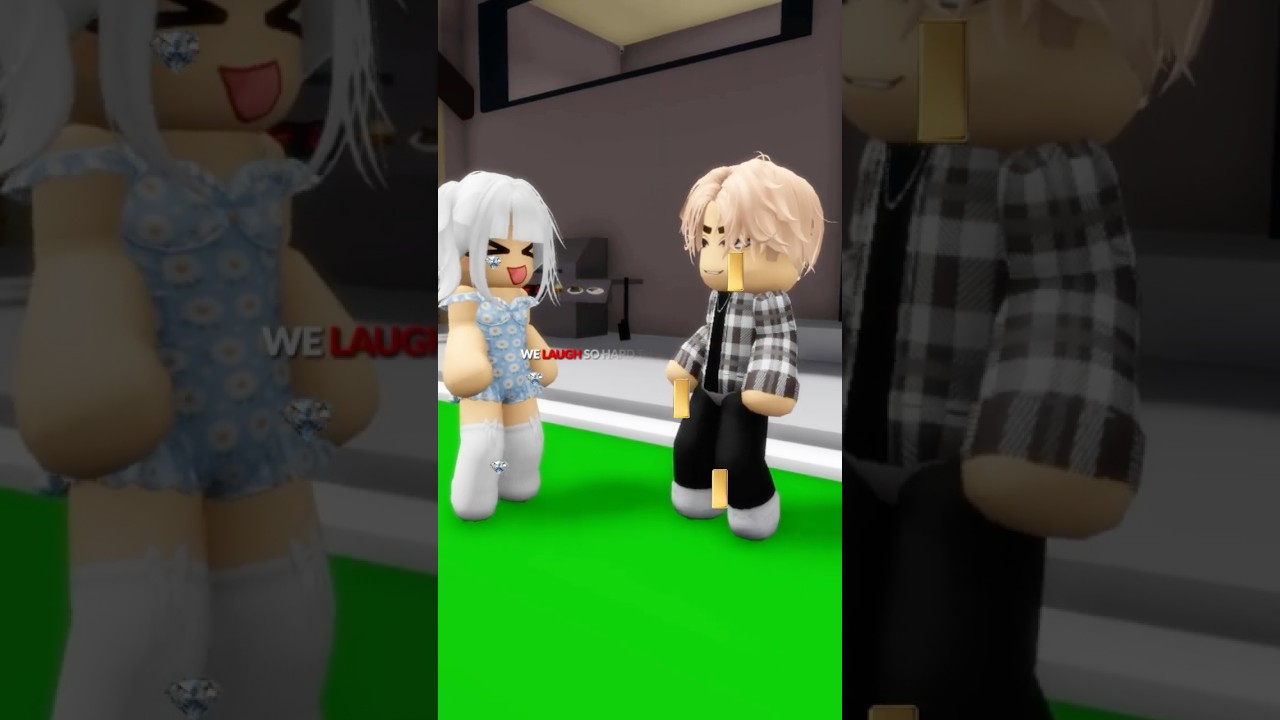 I Cry Diamonds. He Cries Gold. My Families Only Wanted The Tears 💎💰#roblox #brookhavenrp