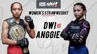 DWI RETNO VS ANGGIE MANDAGI | FULL FIGHT ONE PRIDE MMA 69 LOCAL PRIDE #4 YOGYAKARTA
